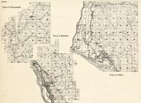 Buffalo County - Waumandee, Belvidere, Nelson, Wisconsin State Atlas 1930c